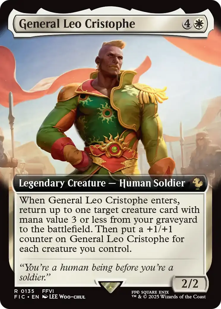 General Leo Cristophe (Extended Art) [Final Fantasy Commander] 1