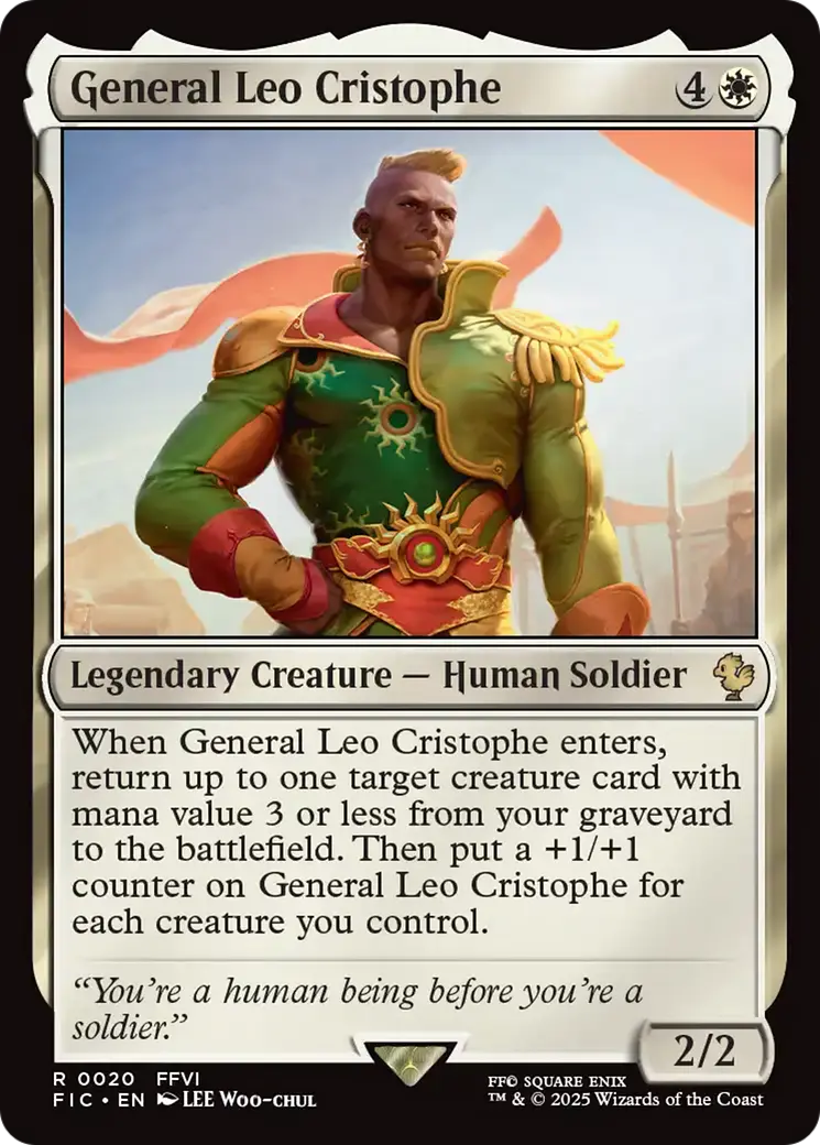 General Leo Cristophe [Final Fantasy Commander] 1