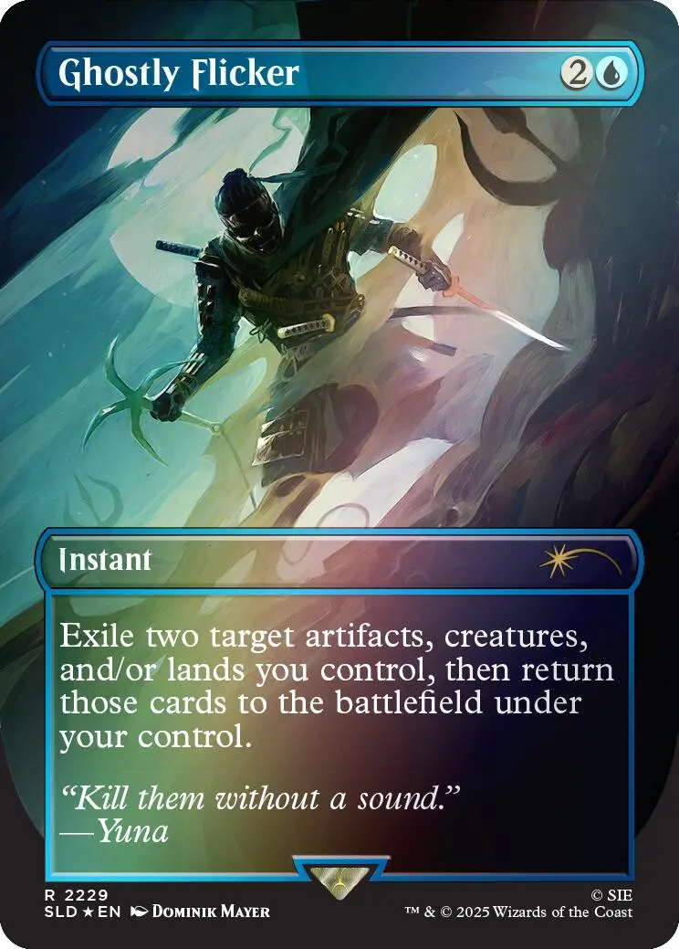 Ghostly Flicker (Rainbow Foil) [Secret Lair Drop Series] 1