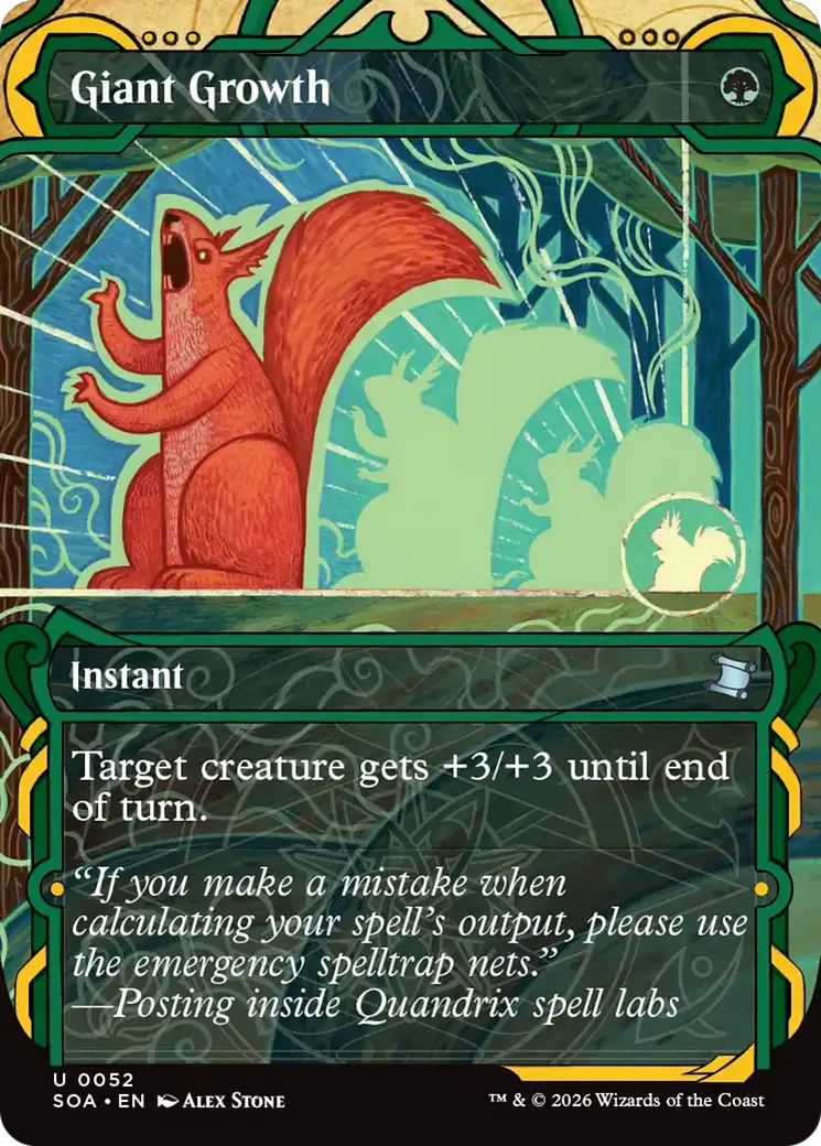Giant Growth [Secrets Of Strixhaven: Mystical Archive] 1