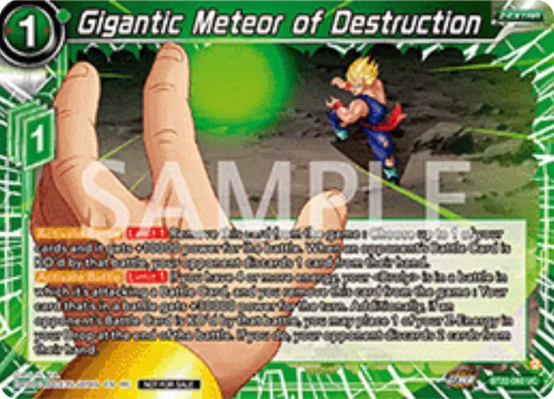 Gigantic Meteor Of Destruction (Deluxe Pack 2025 Vol.2) (Bt22-060) [Promotion Cards] 1