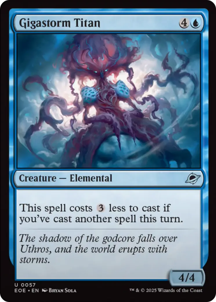 Gigastorm Titan [Edge Of Eternities] 1