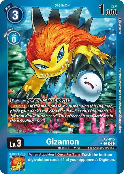 Gizamon [Ex9-015] (Limited Foil) [Versus Monsters] 1