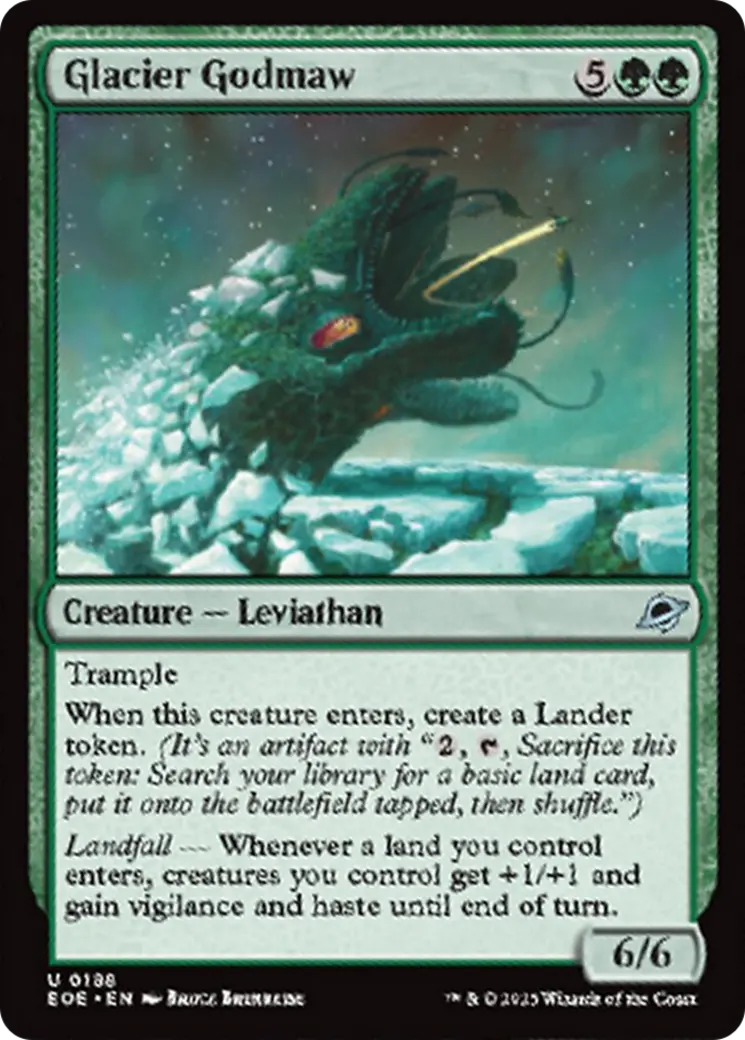 Glacier Godmaw [Edge Of Eternities] 1