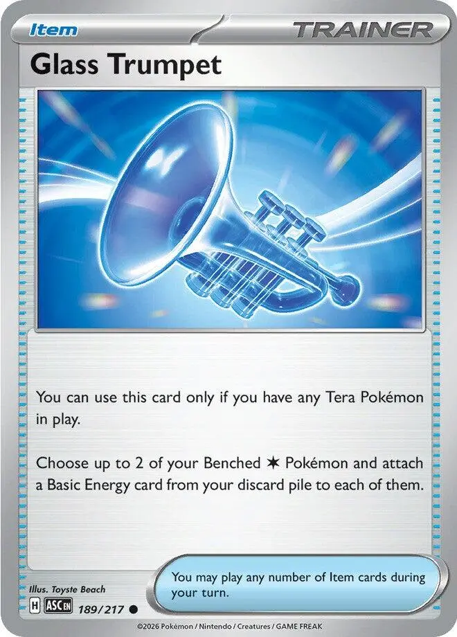 Glass Trumpet (189/217) [Mega Evolution: Ascended Heroes] 1