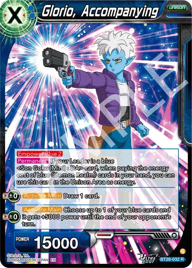 Glorio, Accompanying (Bt28-032) [Prismatic Clash] 1