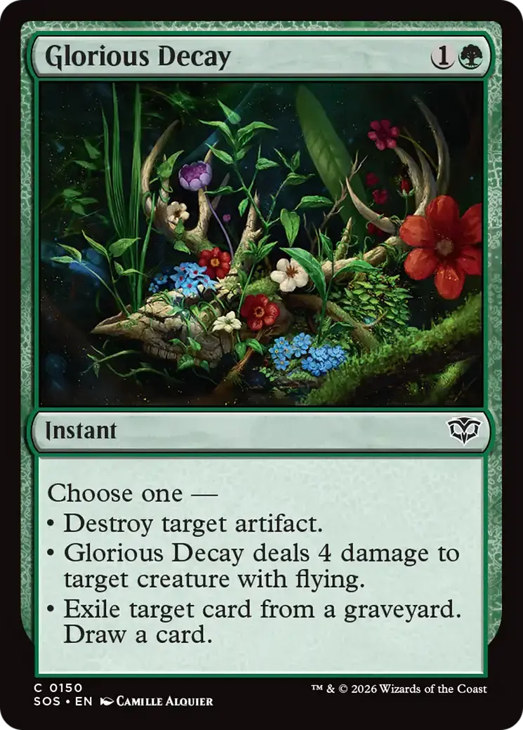 Glorious Decay [Secrets Of Strixhaven] 1