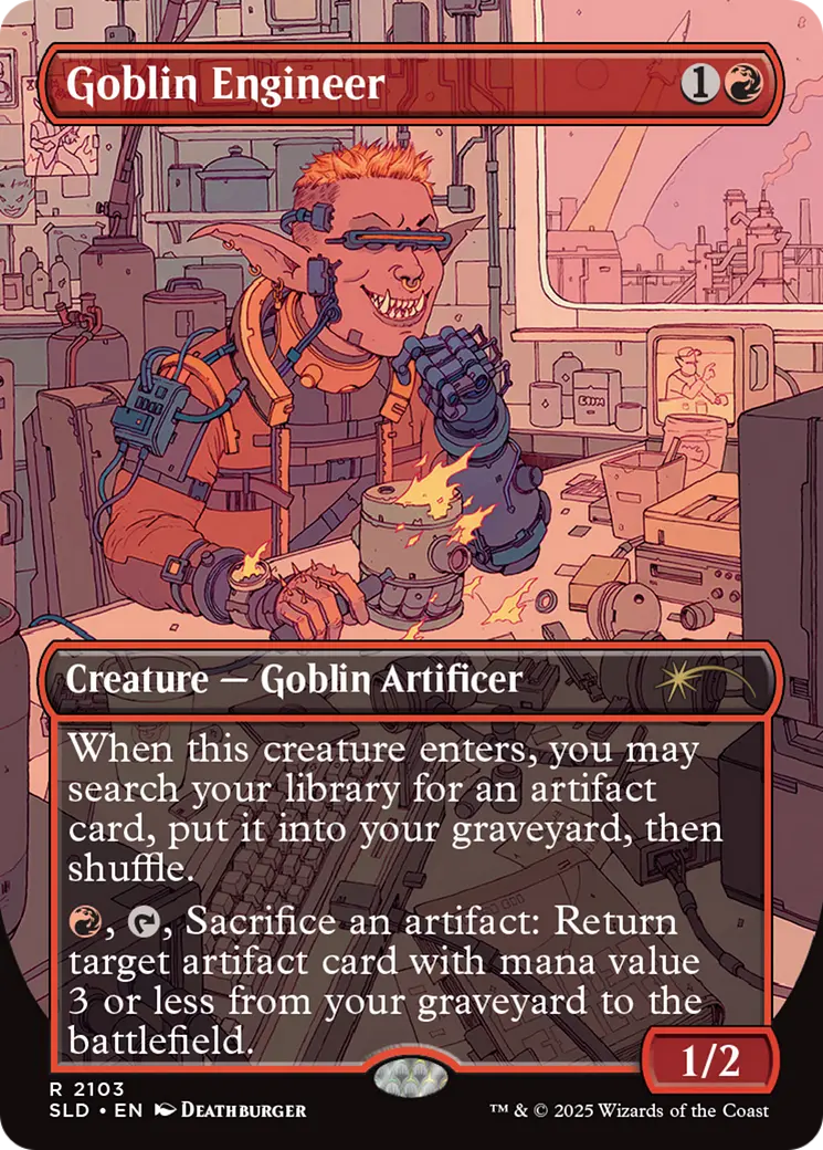 Goblin Engineer (Galaxy Foil) [Secret Lair Drop Series] 1