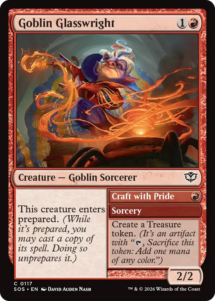Goblin Glasswright [Secrets Of Strixhaven] 1