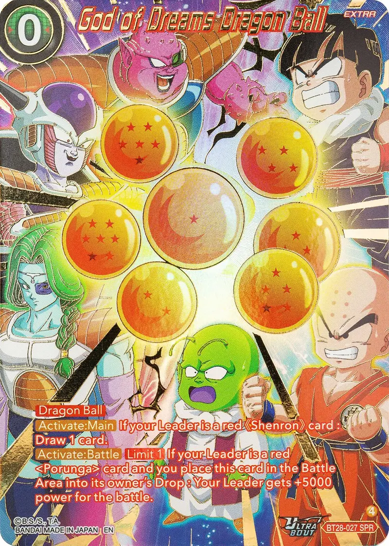 God Of Dreams Dragon Ball (Bt28-027) [Prismatic Clash] 1