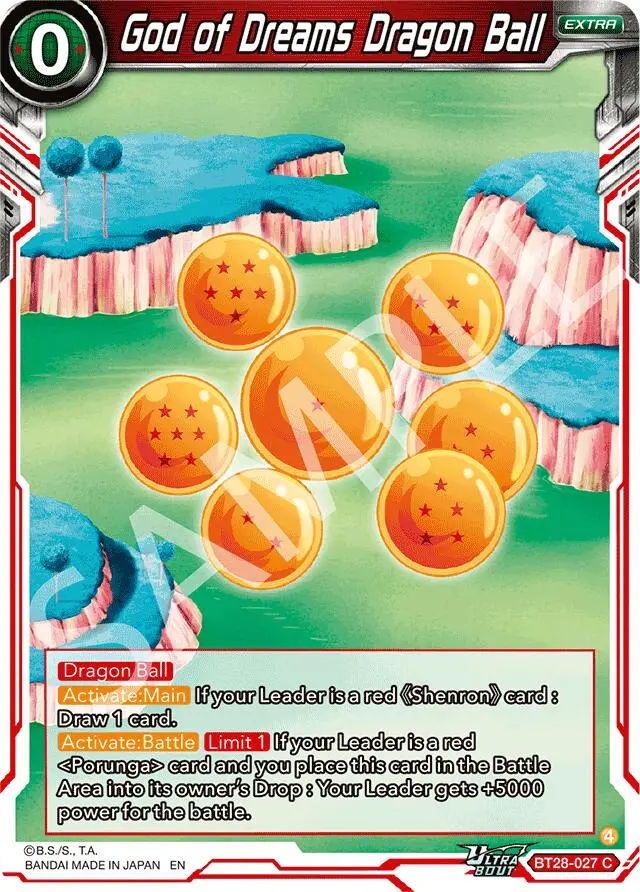 God Of Dreams Dragon Ball (Bt28-027) [Prismatic Clash] 1