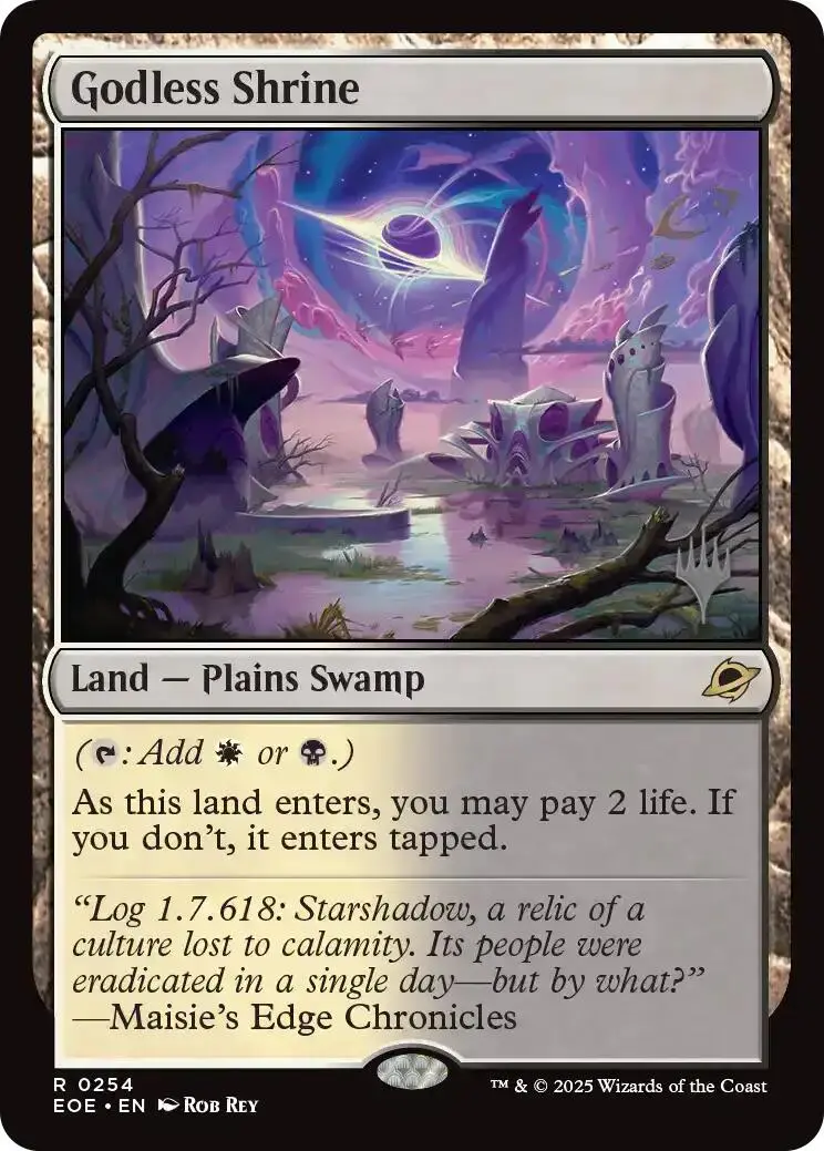 Godless Shrine [Edge Of Eternities Promo Pack] 1