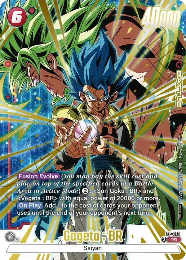 Gogeta : Br (2Nd Anniversary Pack) [Fusion World Promotion Cards] 1