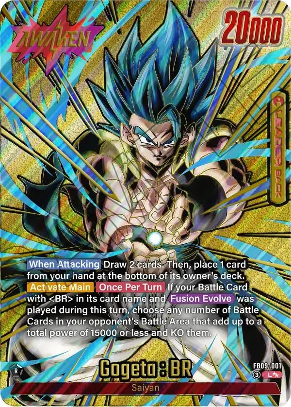 Gogeta : Br (Fb09-001) (Super Alternate Art) [Dual Evolution] 1