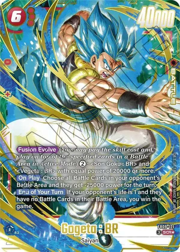 Gogeta : Br (Fb09-121) (Alternate Art) [Dual Evolution] 1