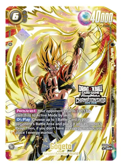 Gogeta (Championship 2025-2026) [Fusion World Tournament Cards] 1