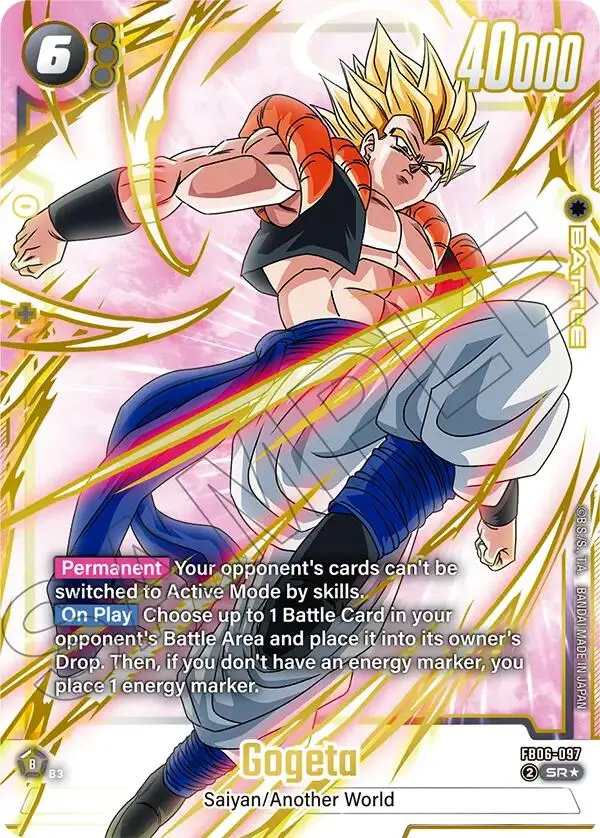 Gogeta (Fb06-097) (Gold) [Fusion World Promotion Cards] 1
