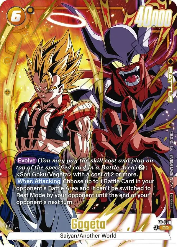 Gogeta (Fp-080) (2Nd Anniversary Pack) [Fusion World Promotion Cards] 1