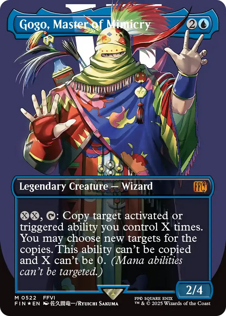 Gogo, Master Of Mimicry (Borderless) (Surge Foil) [Final Fantasy] 1