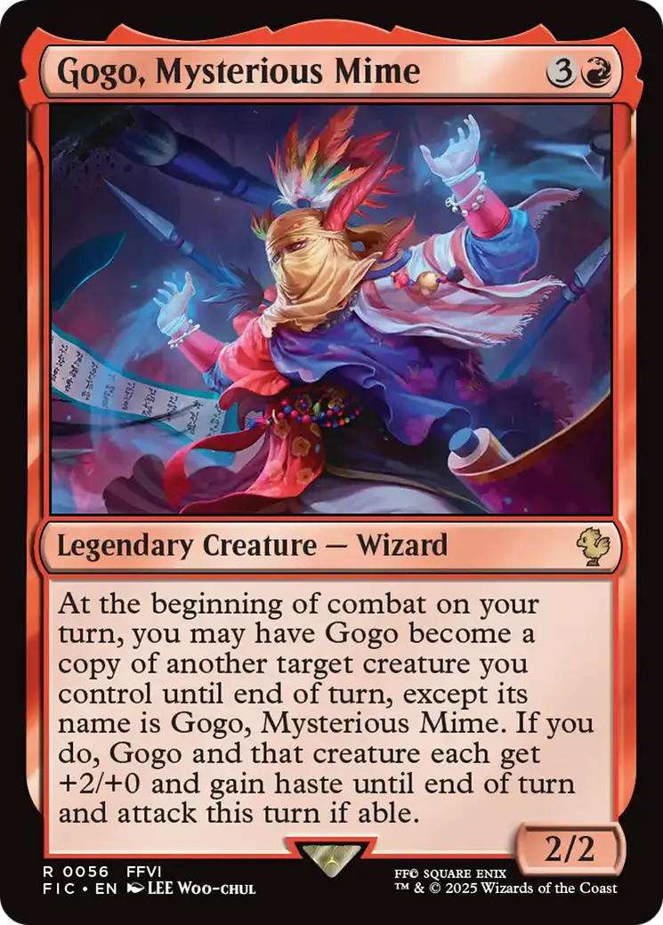 Gogo, Mysterious Mime [Final Fantasy Commander] 1