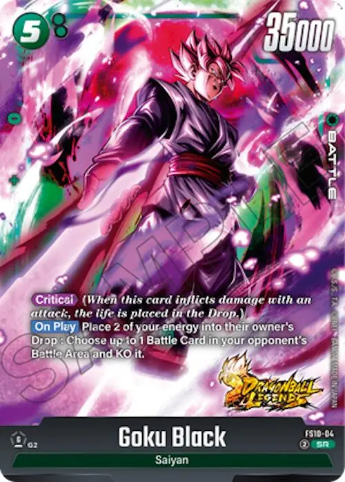 Goku Black [Starter Deck: Shallot] 1