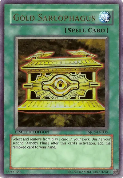 Gold Sarcophagus [Sjcs-En005] Super Rare 1
