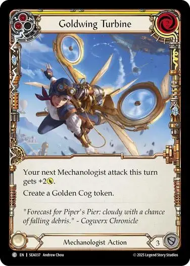 Goldwing Turbine (Yellow) [Sea037] (High Seas) 1
