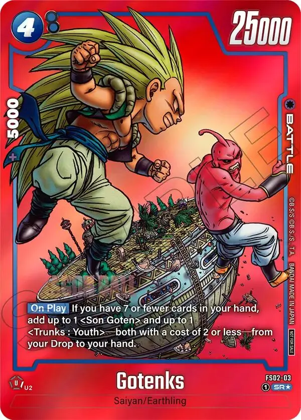 Gotenks (Fs02-03) (Limited Pack Manga Version 02) [Fusion World Promotion Cards] 1