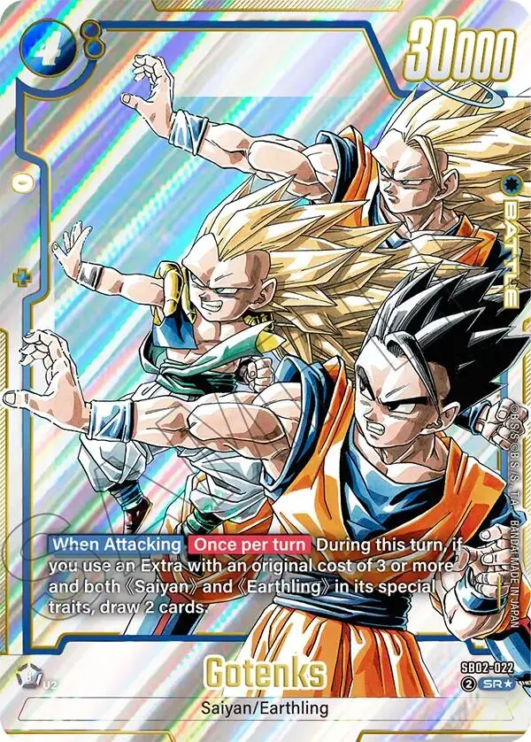 Gotenks (Sb02-022) (Alternate Art) [Manga Booster 02] 1