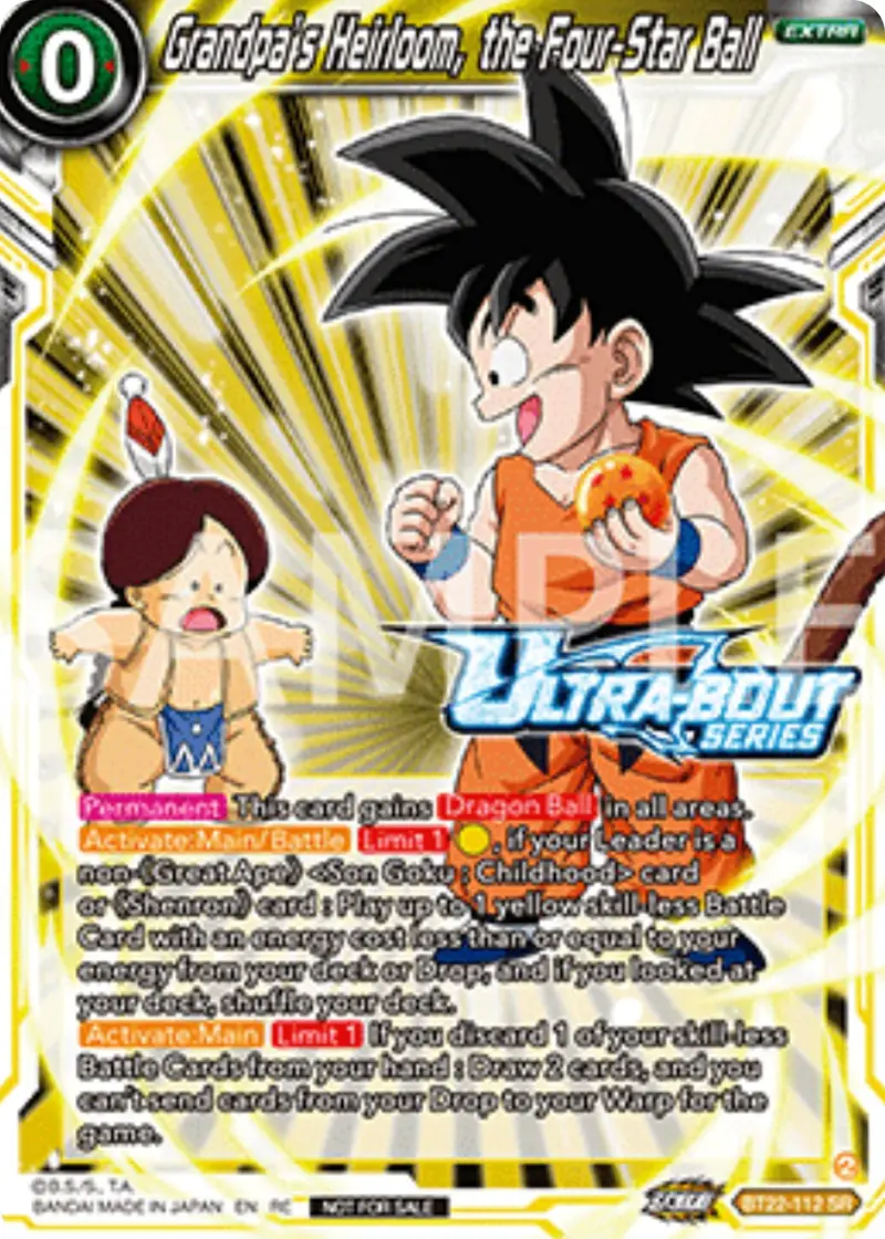 Grandpa's Heirloom, The Four-Star Ball (Event Pack 17) (Bt22-112) [Promotion Cards] 1