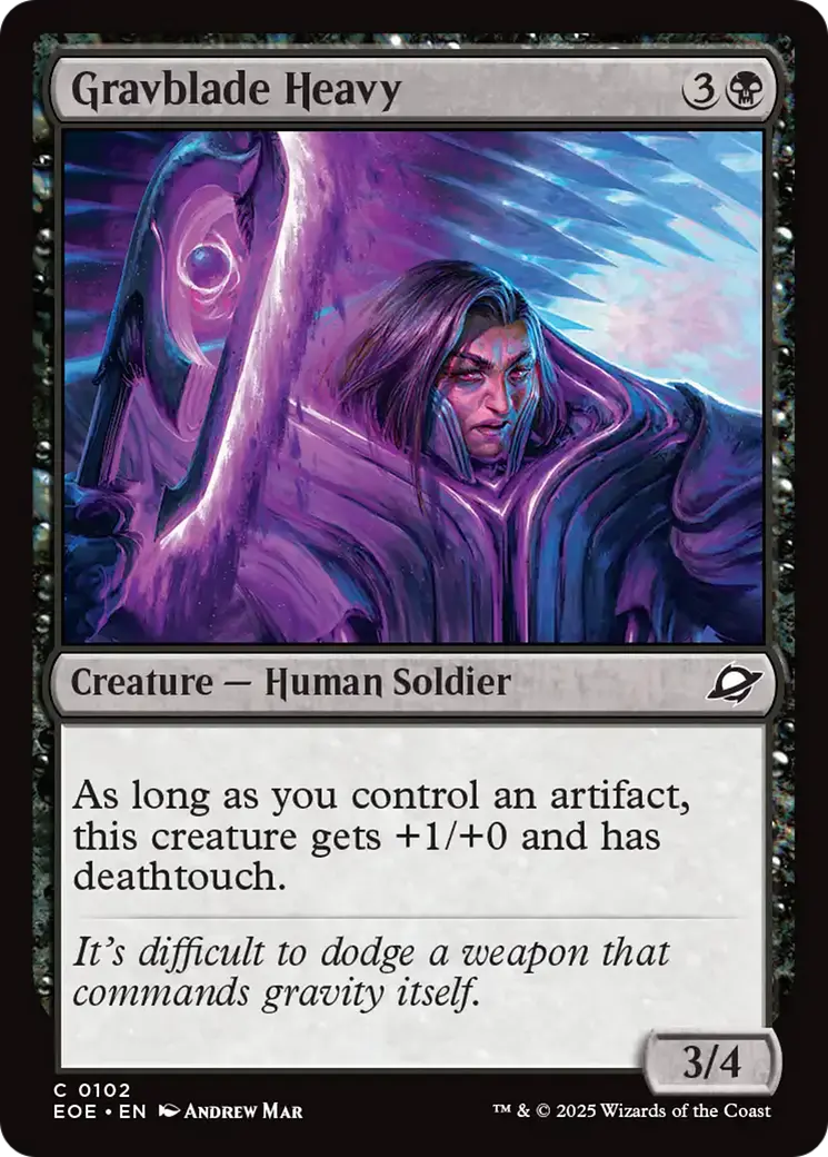 Gravblade Heavy [Edge Of Eternities] 1