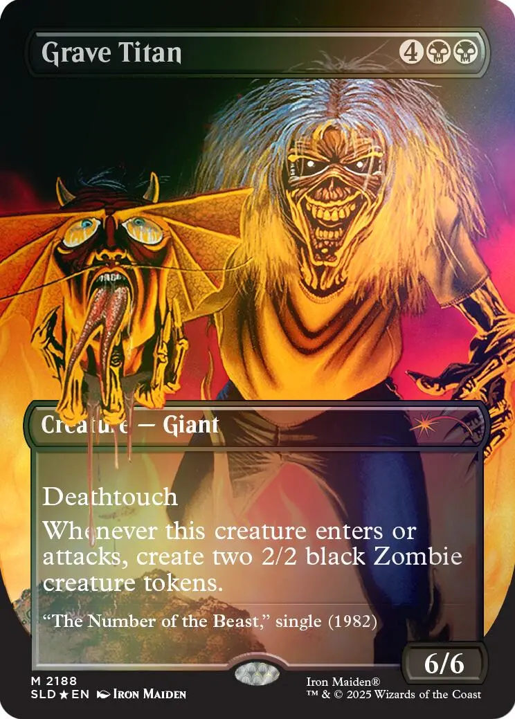 Grave Titan (2188) (Rainbow Foil) [Secret Lair Drop Series] 1