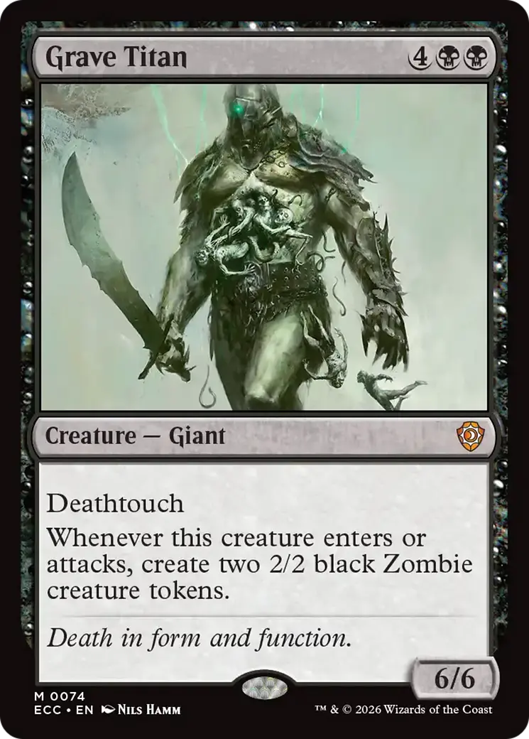 Grave Titan [Lorwyn Eclipsed Commander] 1