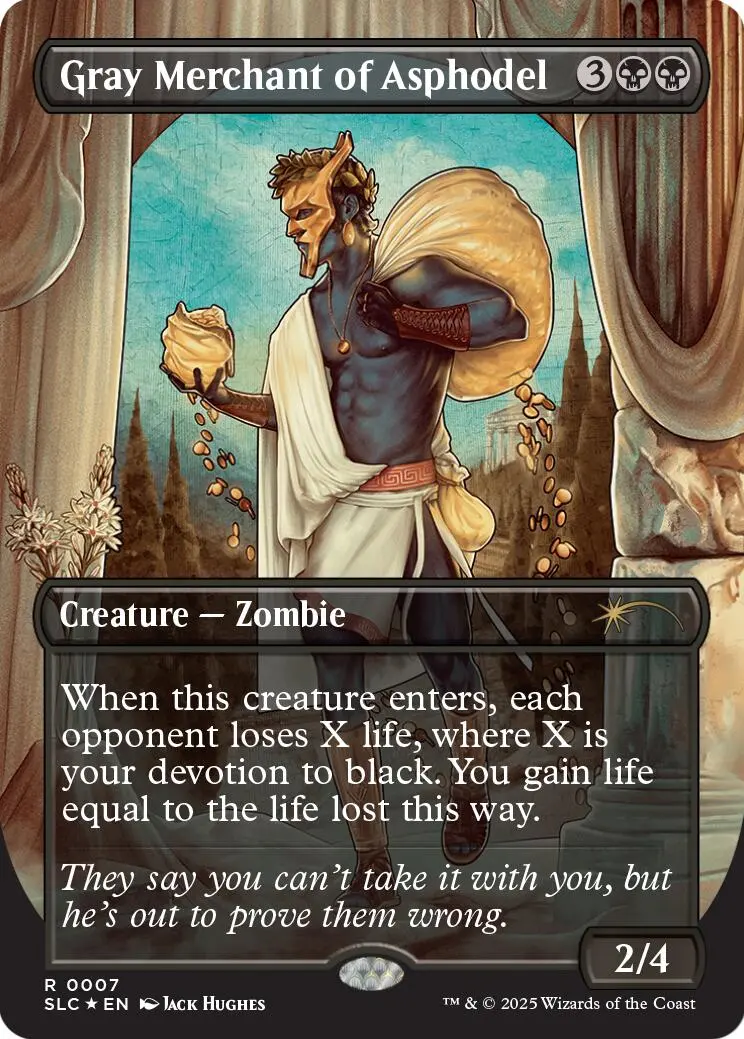 Gray Merchant Of Asphodel (Halo Foil) [Secret Lair Countdown Kit] 1