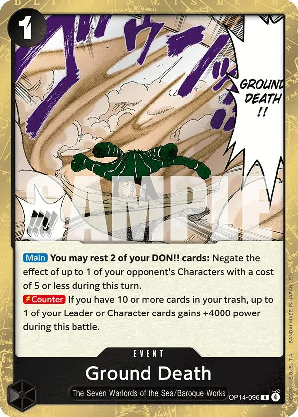 Ground Death [The Azure Sea's Seven] 1