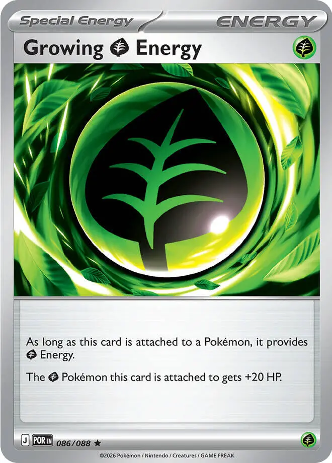Growing Grass Energy (086/088) (Deck Exclusive) [Mega Evolution: Perfect Order] 1
