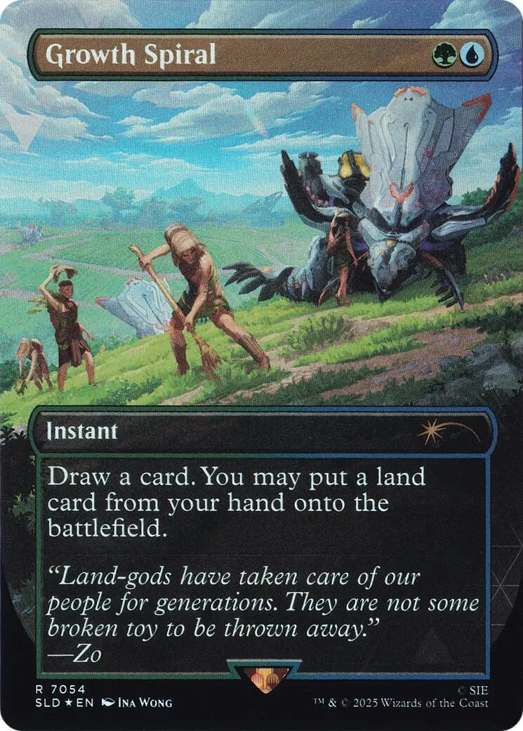 Growth Spiral (Rainbow Foil) [Secret Lair Drop Series] 1