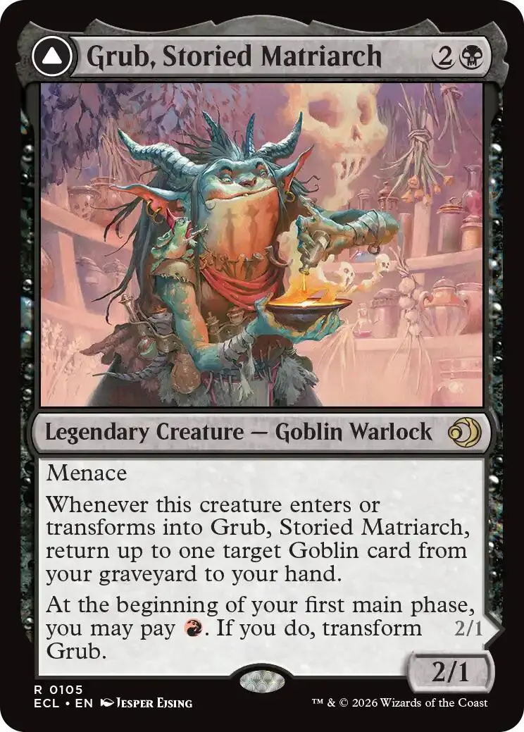 Grub, Storied Matriarch [Lorwyn Eclipsed] 1