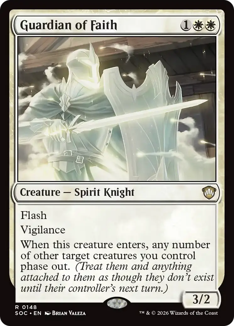 Guardian Of Faith [Secrets Of Strixhaven Commander] 1