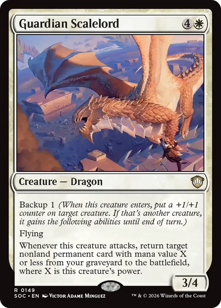 Guardian Scalelord [Secrets Of Strixhaven Commander] 1