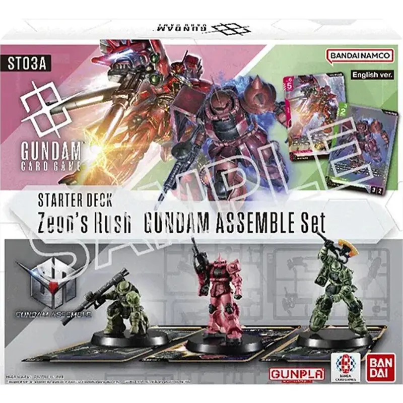 Gundam Assemble Starter Set - Starter Deck 03: Zeon's Rush 1