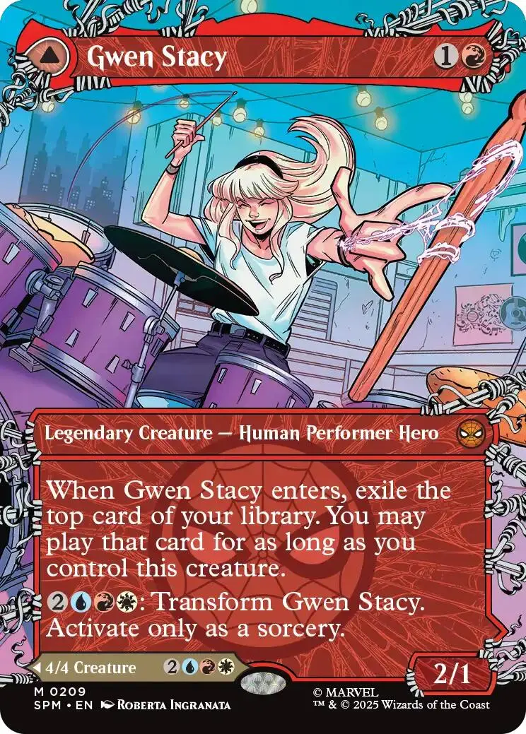Gwen Stacy (0209) (Borderless) [Marvel's Spider-Man] 1
