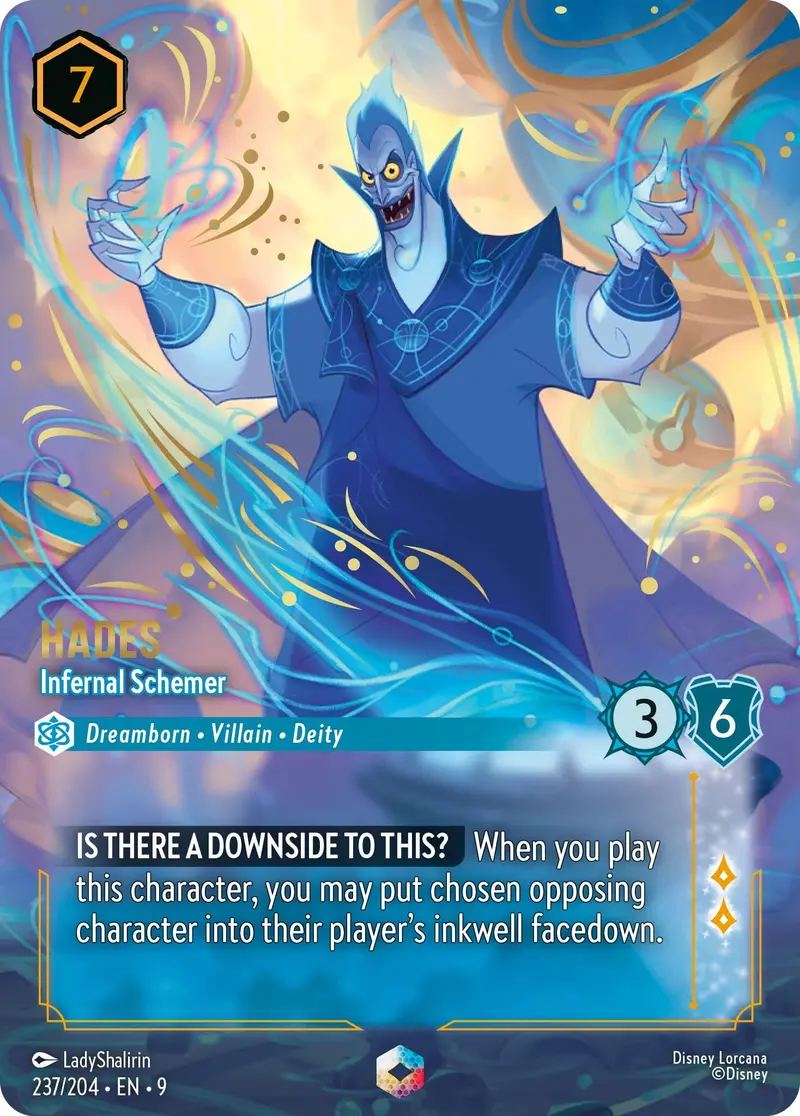 Hades - Infernal Schemer (Enchanted) (237/204) [Fabled] 1