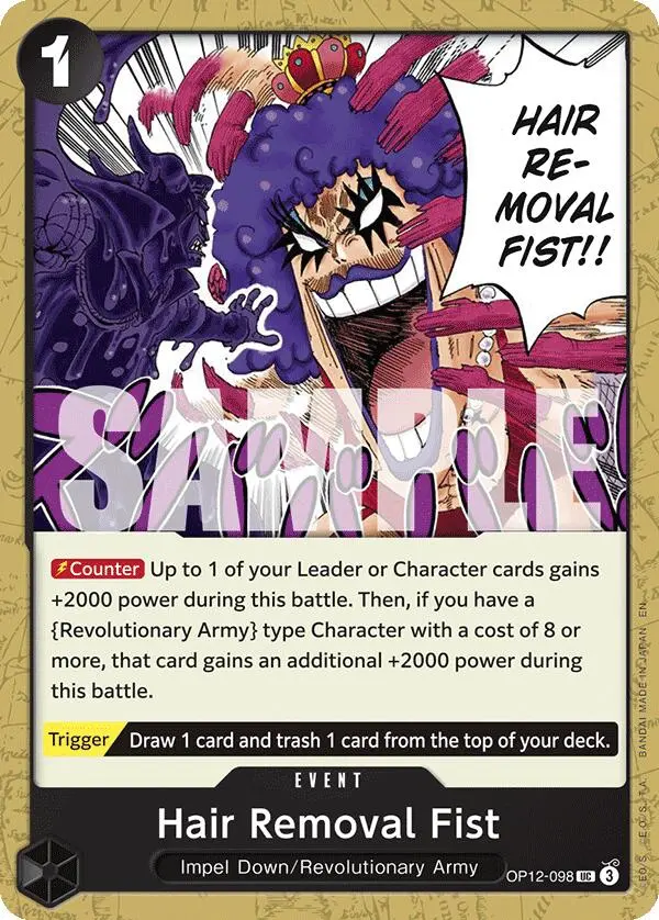 Hair Removal Fist [Legacy Of The Master] 1