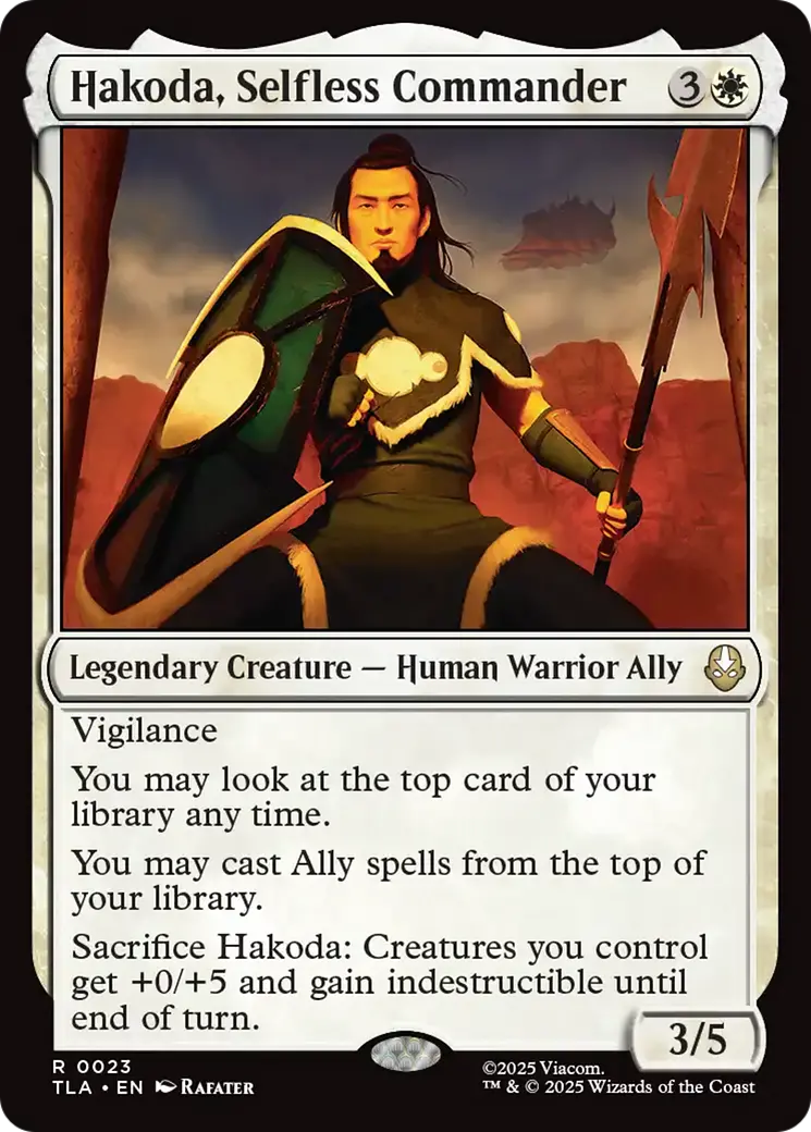 Hakoda, Selfless Commander [Avatar: The Last Airbender] 1