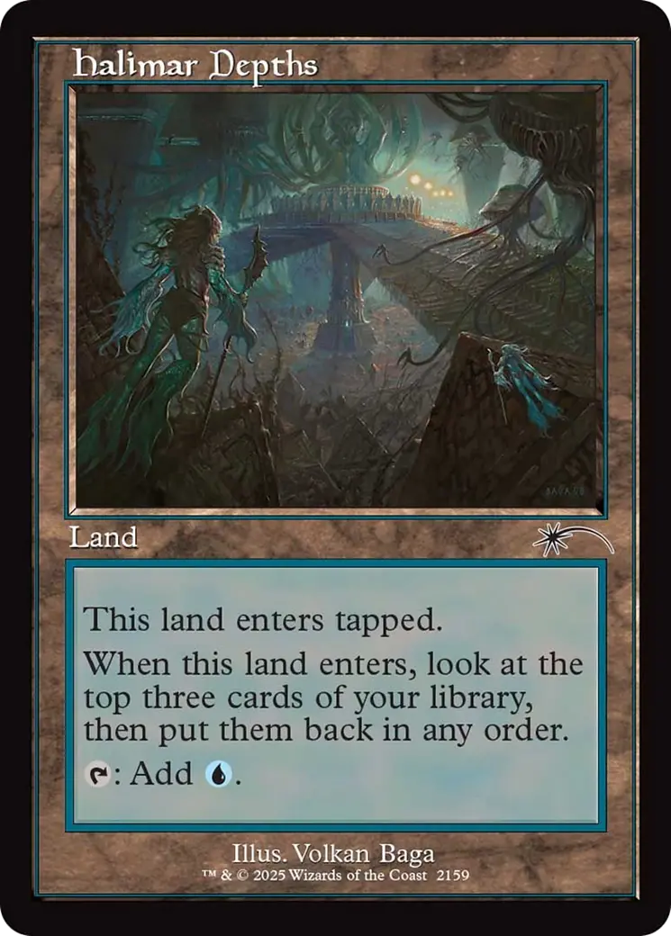 Halimar Depths (Retro Frame) [Secret Lair Drop Series] 1