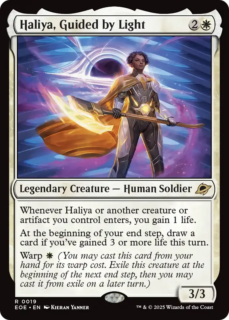 Haliya, Guided By Light [Edge Of Eternities] 1