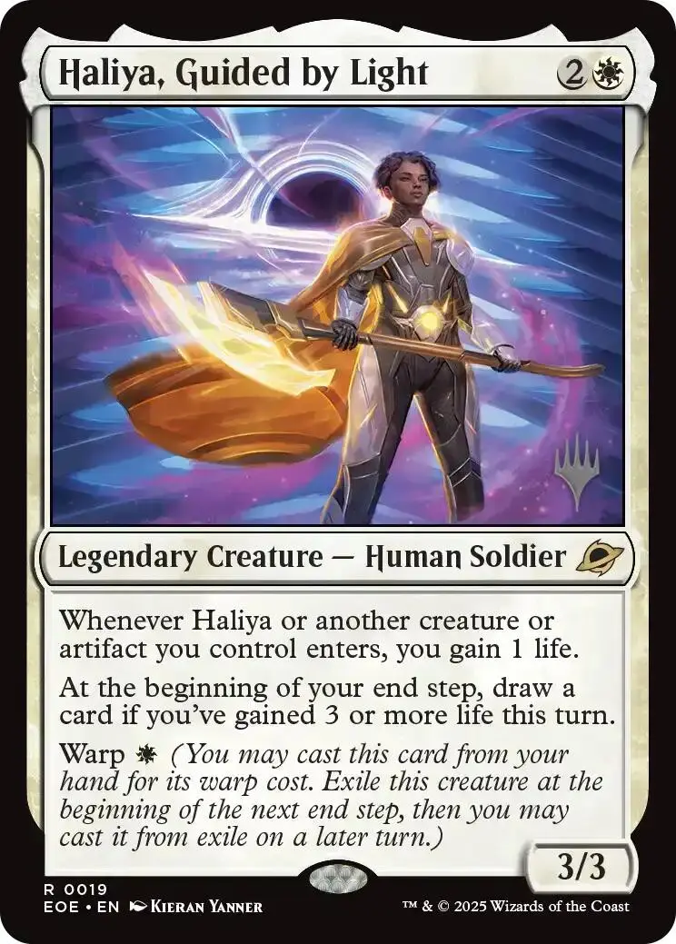 Haliya, Guided By Light [Edge Of Eternities Promo Pack] 1