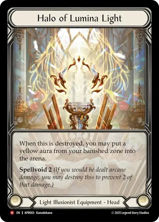 Halo Of Lumina Light [Apr003] (Armory Deck: Legends Prism)  Cold Foil 1
