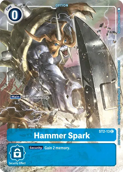 Hammer Spark [St2-13] (Tamer's Evolution Box) [Starter Deck: Cocytus Blue Promos] 1